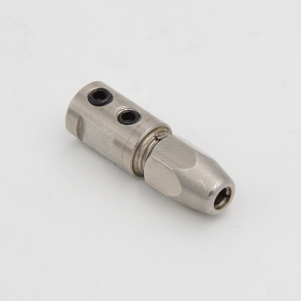 rc boat high quality coupling flex collet 6mm motor to 4.76mm 3/16" flexishaft 