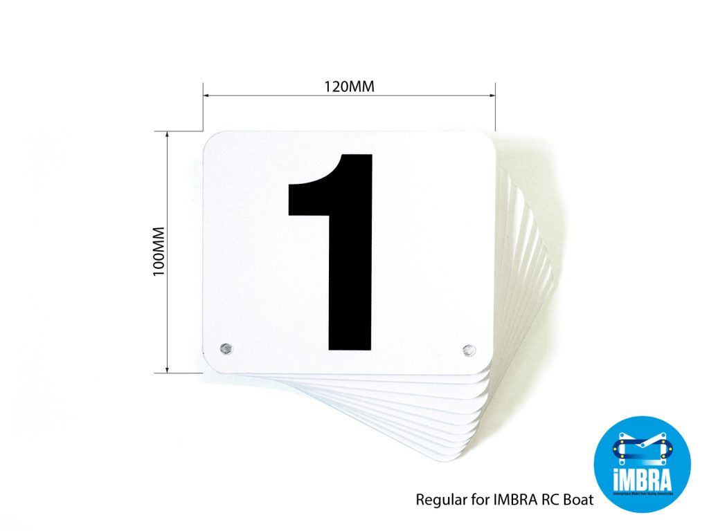 Competition Number plates FSR - Tempest Rc Boats